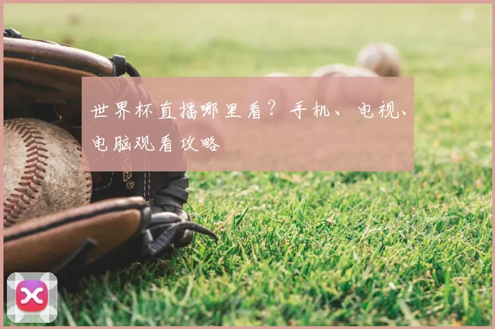 世界杯直播哪里看？手机、电视、电脑观看攻略