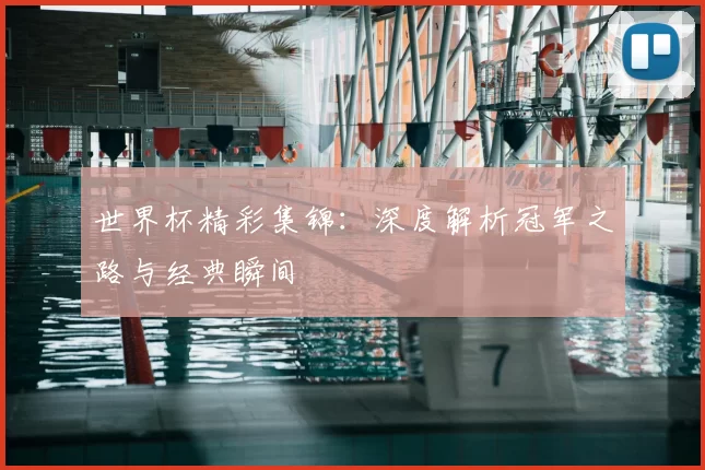 世界杯精彩集锦：深度解析冠军之路与经典瞬间