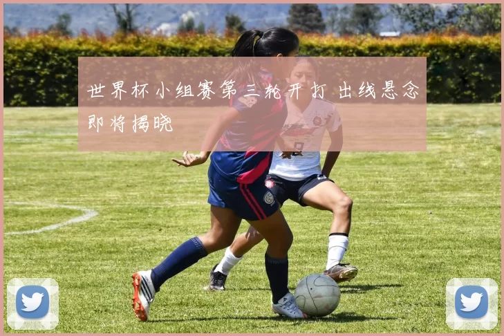 世界杯小组赛第三轮开打 出线悬念即将揭晓